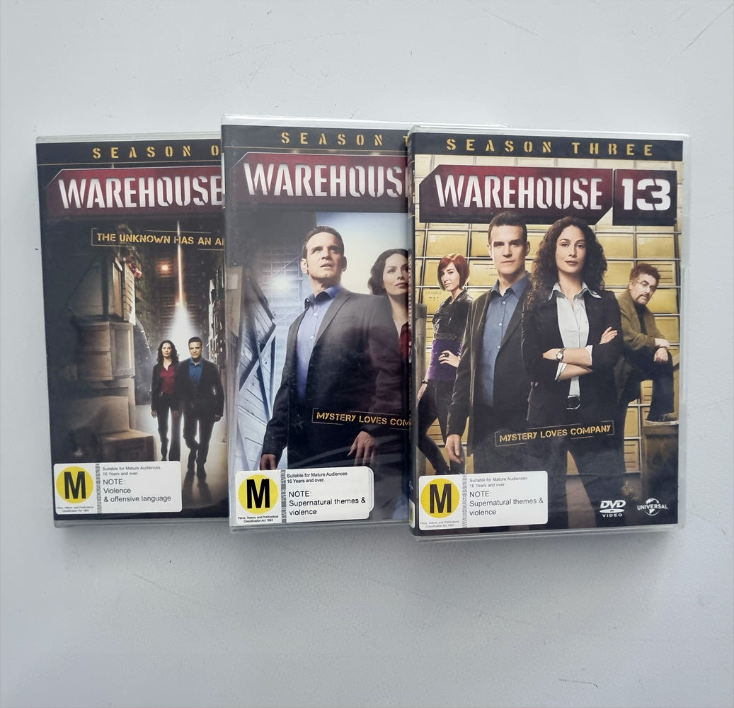Warehouse - Complete Seasons 1 , 2, 3 (DVD)