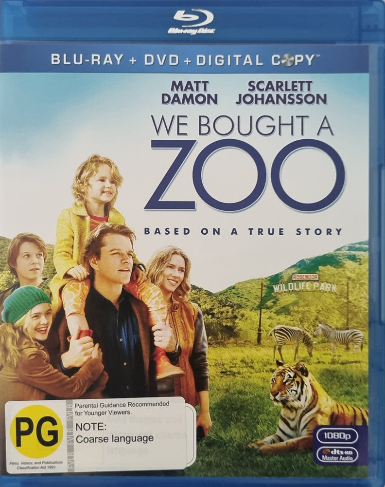 We Bought a Zoo (Blu Ray) + DVD - 2011
