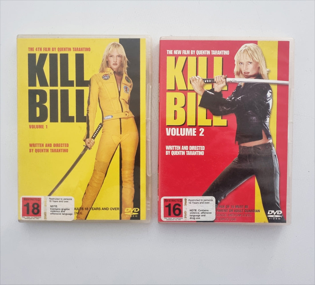 Kill Bill: Volume 1 & 2 - 2003 (DVD)