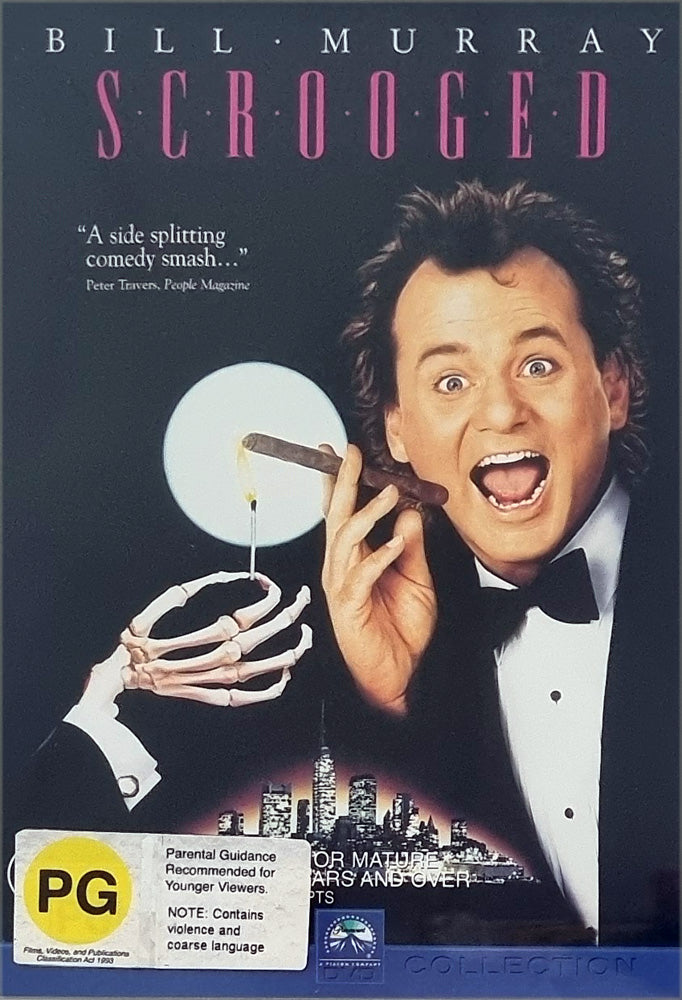 Scrooged - 1988 (DVD)