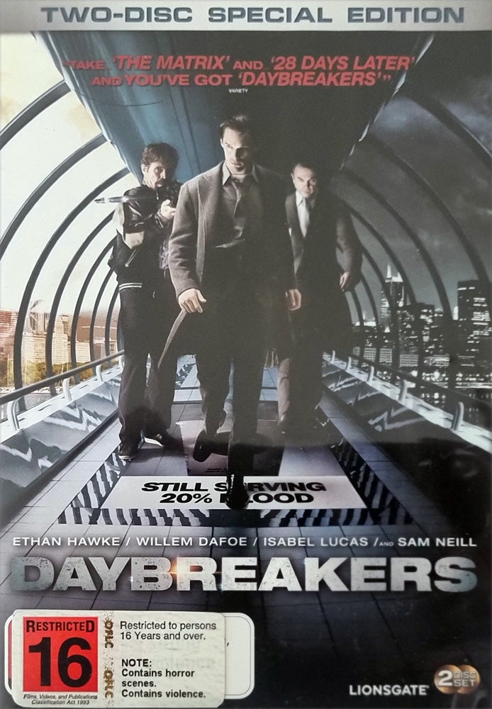 Daybreakers - Two Disc Edition - 2009 (DVD)