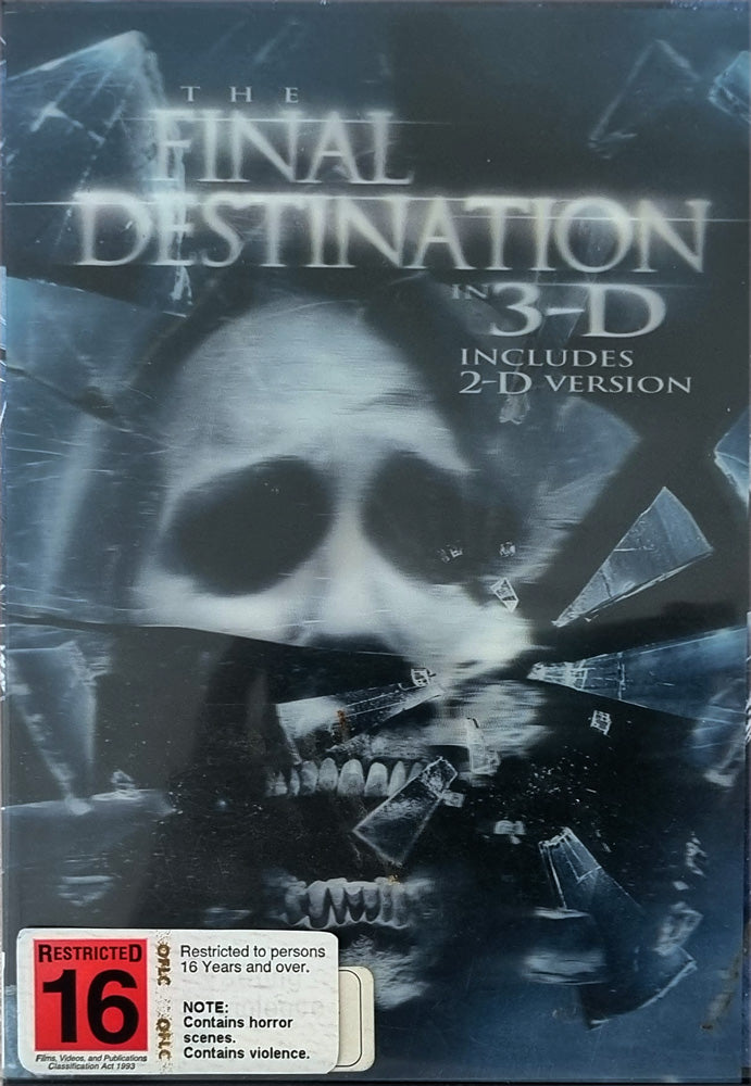 The Final Destination: 3D & 2D / Includes 3 Pair of Glasses - 2009 (DVD)