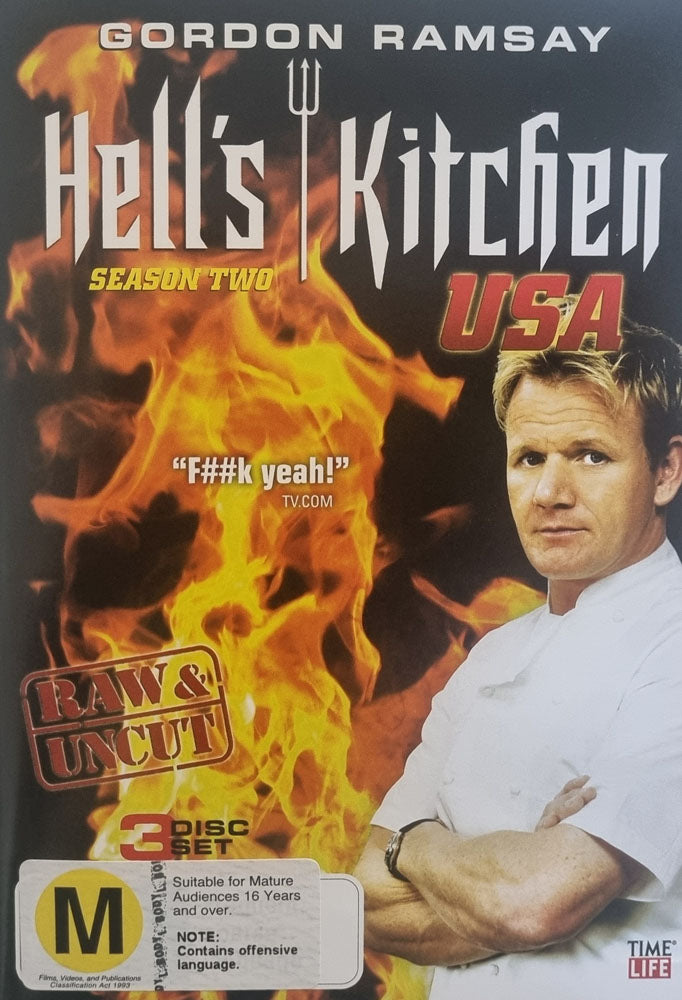 Gordon Ramsay Hell's Kitchen USA Season Two (DVD)