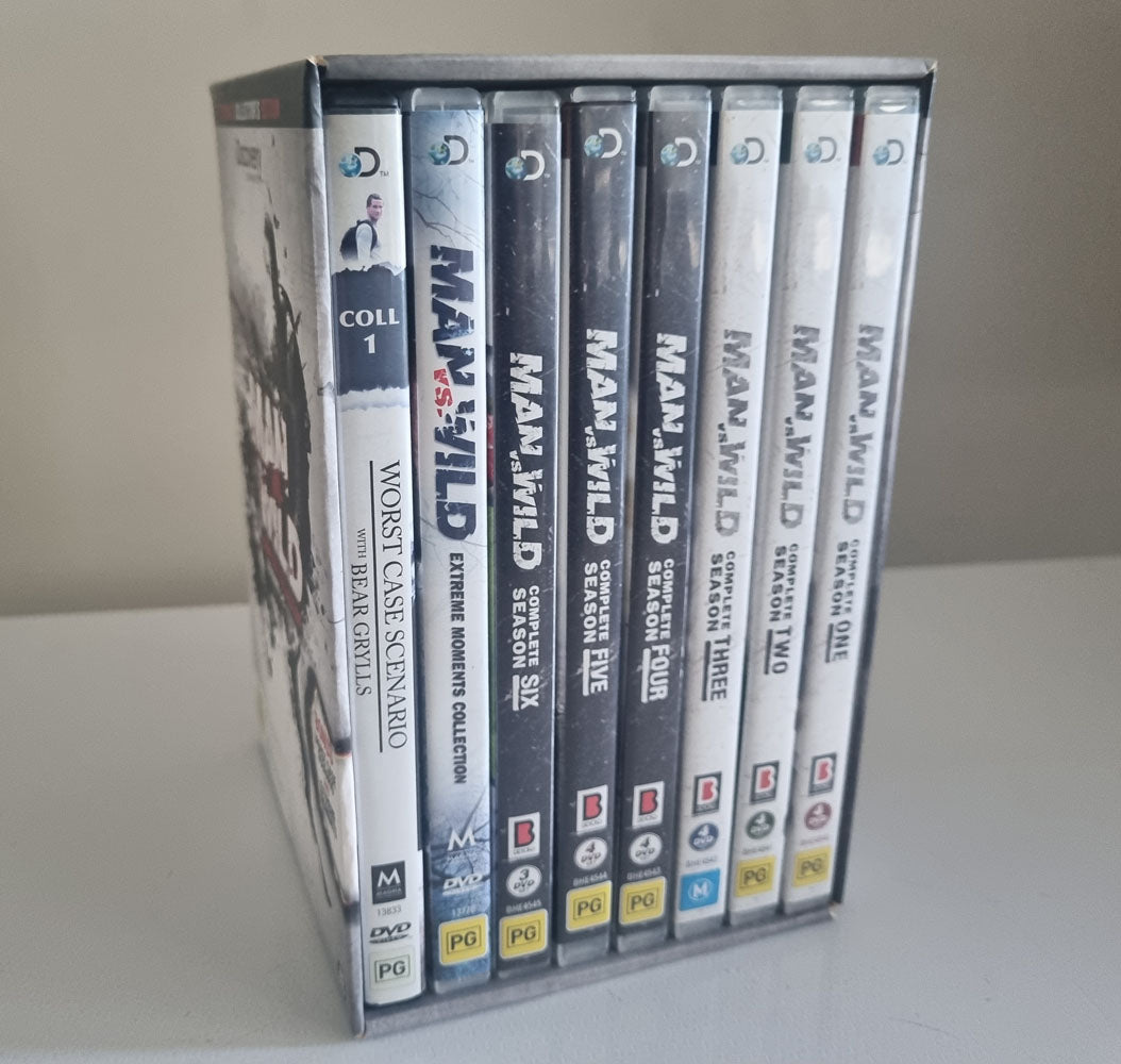 Man vs. Wild Ultimate Edition Complete Collection Season 1-6 (DVD)