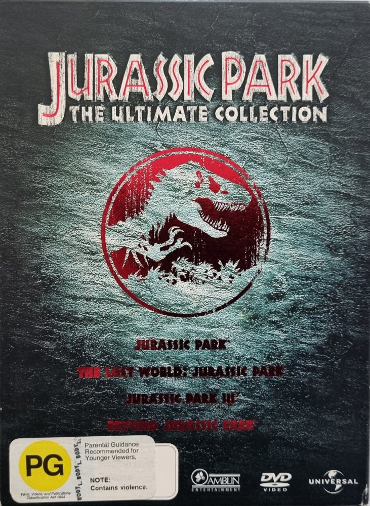 Jurassic Park Ultimate Trilogy - 1993 (DVD)