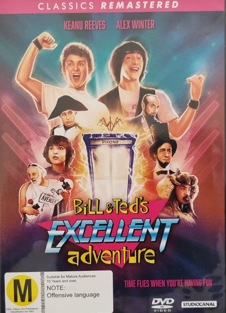 Bill & Ted's Excellent Adventure - 1989 (DVD)