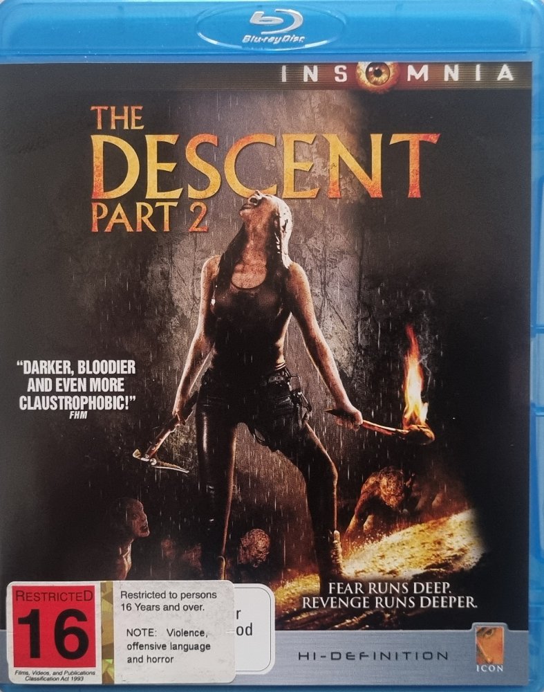 The Descent Part 2 - 2009 (Blu Ray)