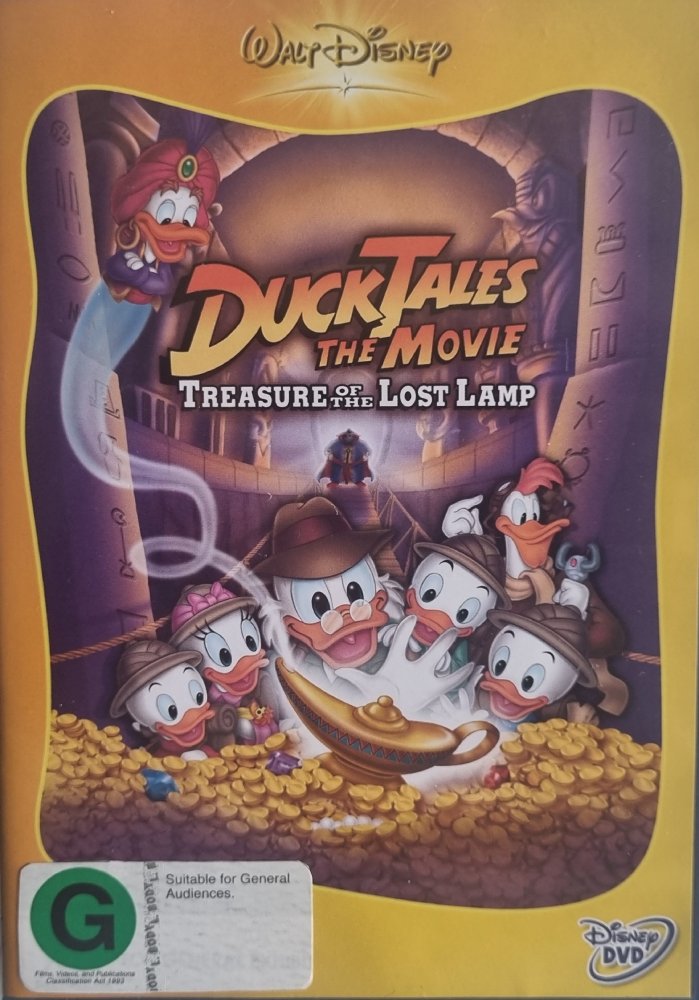 Duck Tales The Movie - Treasure of the Lost Lamp - 1990 (DVD) Region 2