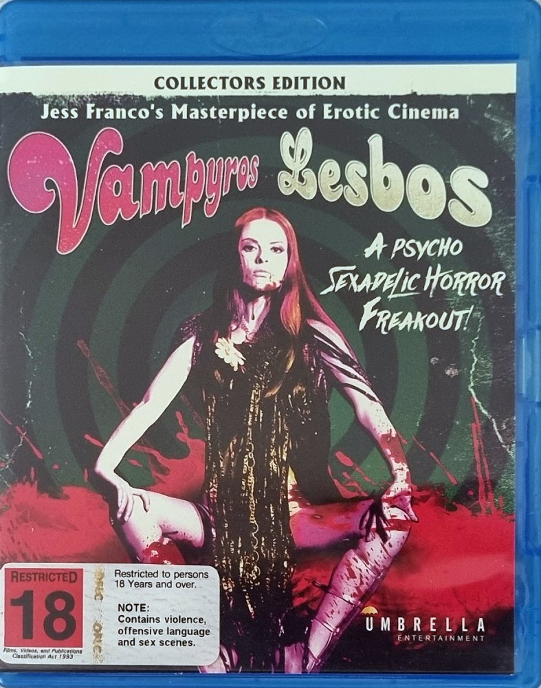 Vampyros Lesbos - 1971 (Blu Ray)