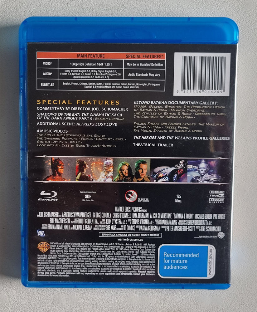 Batman & Robin - 1997 (Blu Ray)