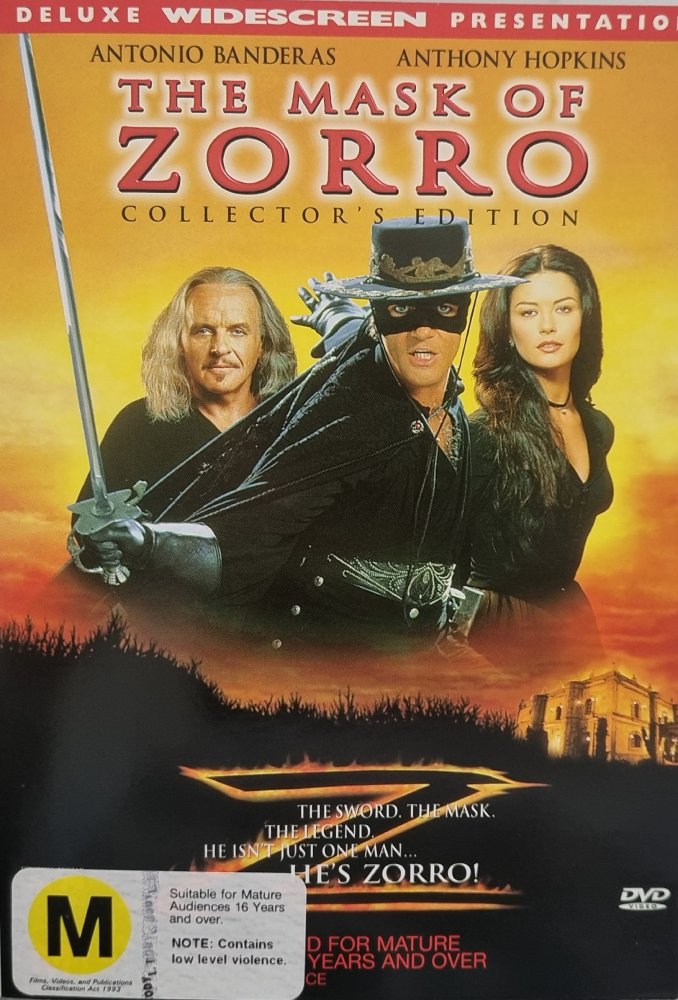 The Mask of Zorro: Deluxe Edition - 1998 (DVD)
