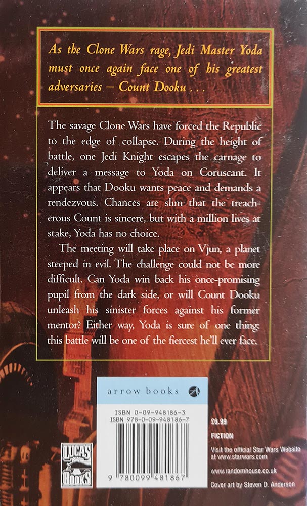 Star Wars: Yoda Dark Rendezvous - A Clone Wars Novel