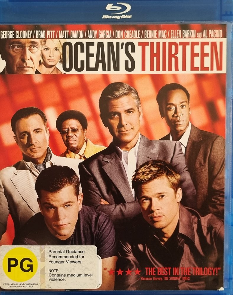 Ocean's Thirteen - 2007 (Blu Ray)