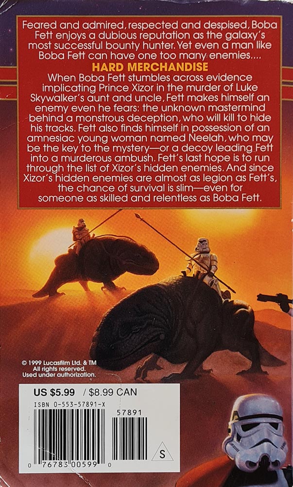Star Wars: Hard Merchandise - Book 3 of The Bounty Hunter Wars