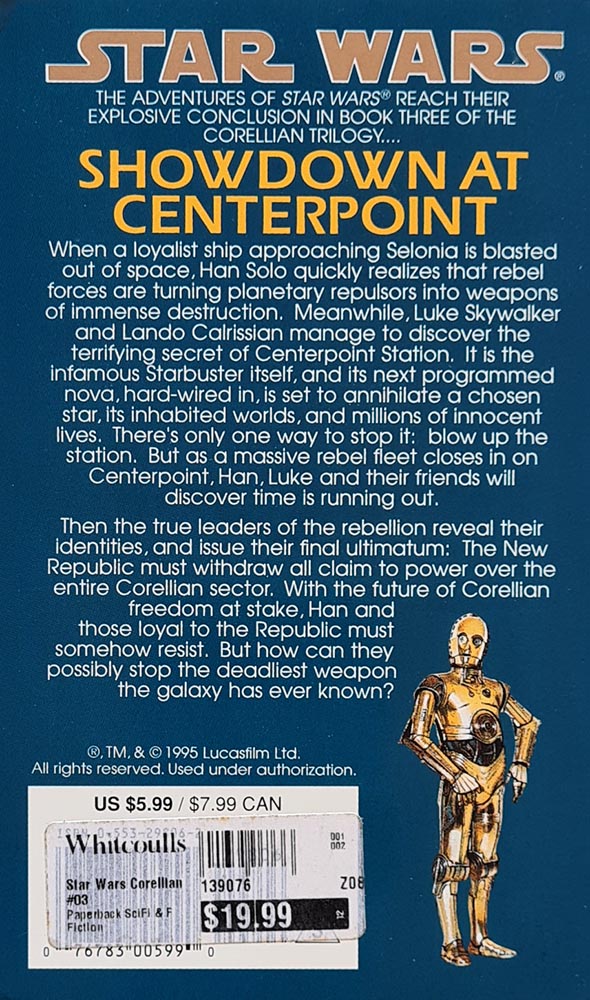 Star Wars: Showdown at Centerpoint - The Corellian Trilogy Book 3
