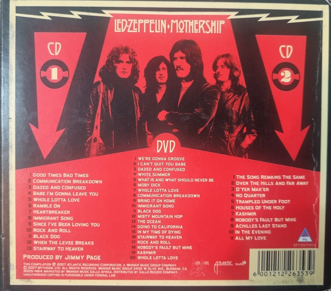 Led Zeppelin - Mothership (2 CD /DVD)