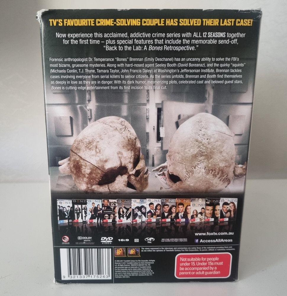 Bones - The Complete Series - The Flesh & Bones Collection (DVD)