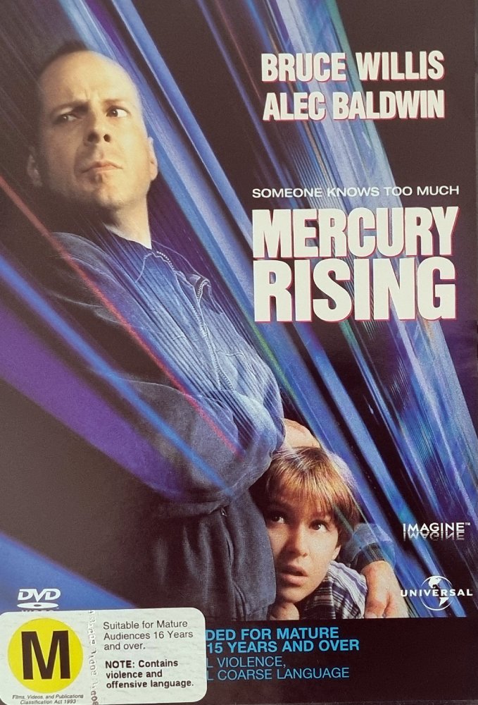 Mercury Rising - 1998 (DVD)