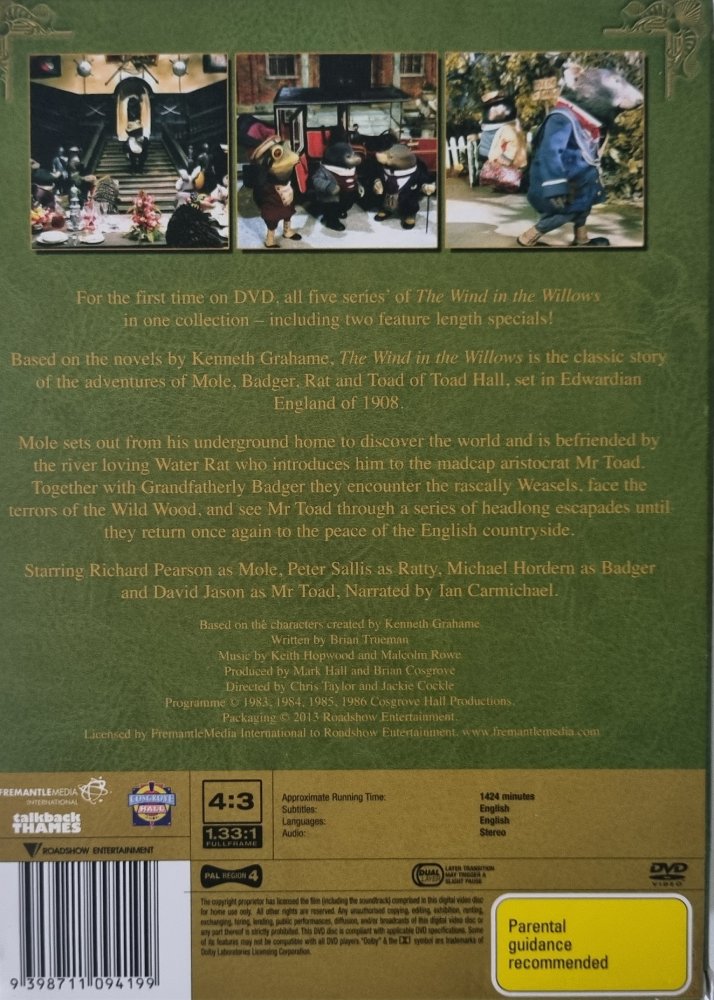 The Wind in the Willows: The Complete Collection (11 Disc Set) (DVD)