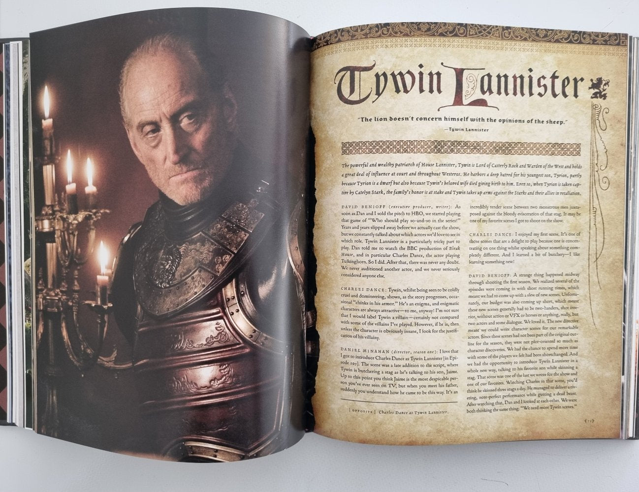 Inside HBO's Game of Thrones - Hardcover Book