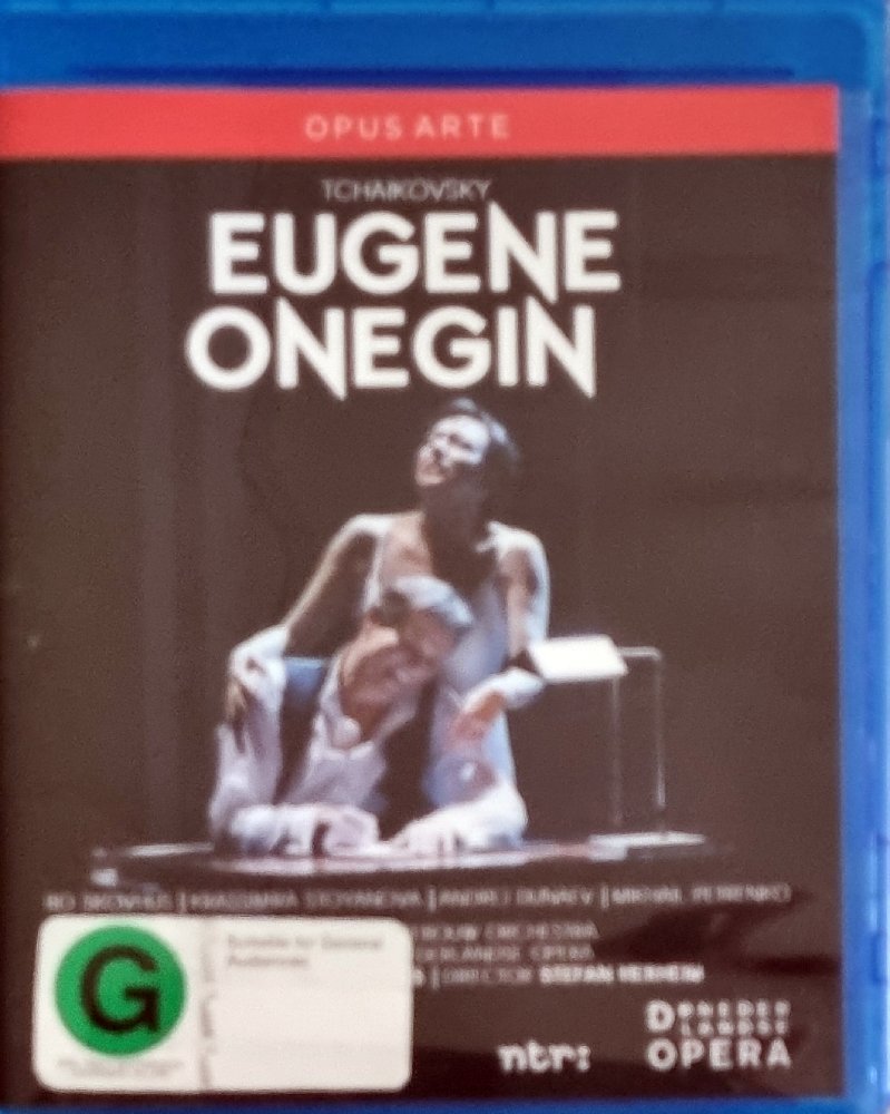 Tchaikovsky's Eugene Onegin (Blu Ray)