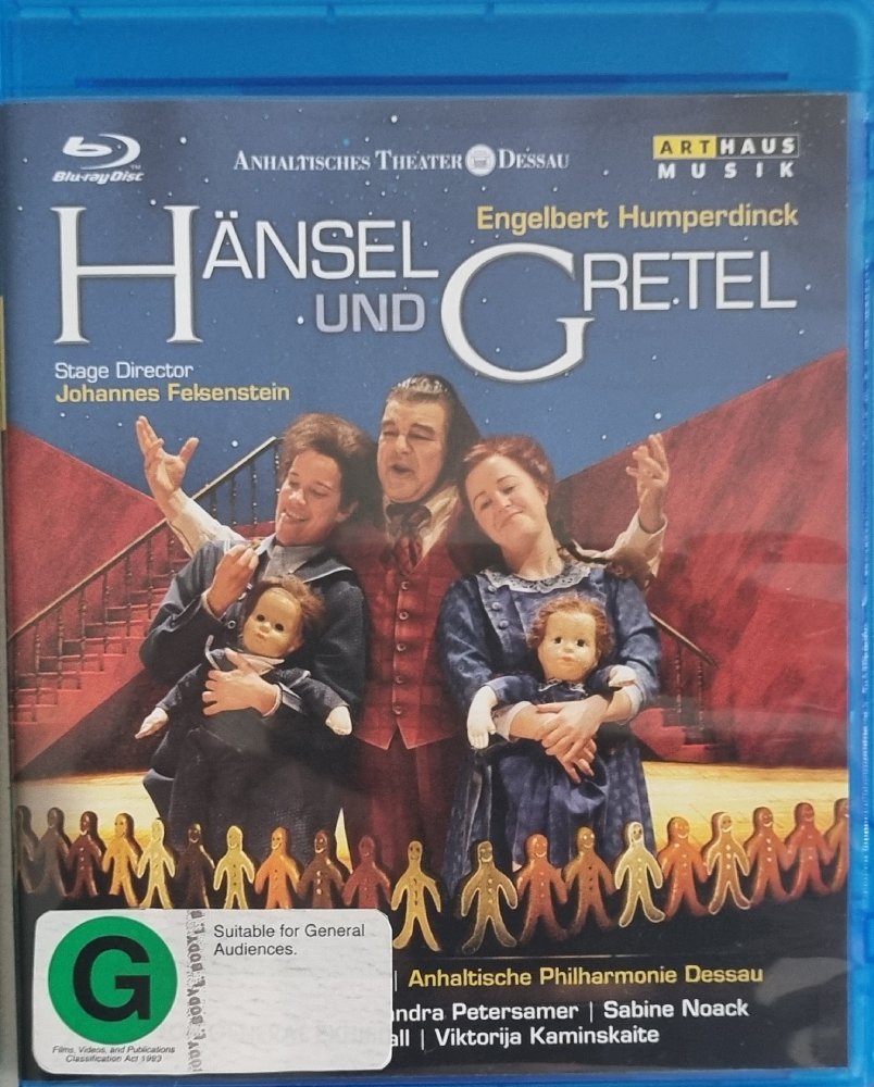 Hansel und Gretel - Engelbert Humperdinck - 1999 (Blu Ray)