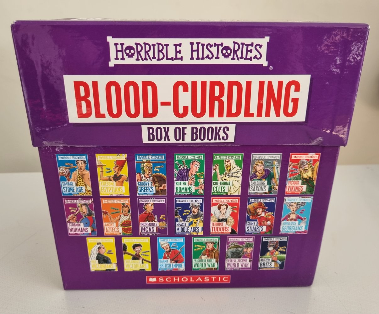 Horrible Histories - Blood-Curdling Box of Books (20)
