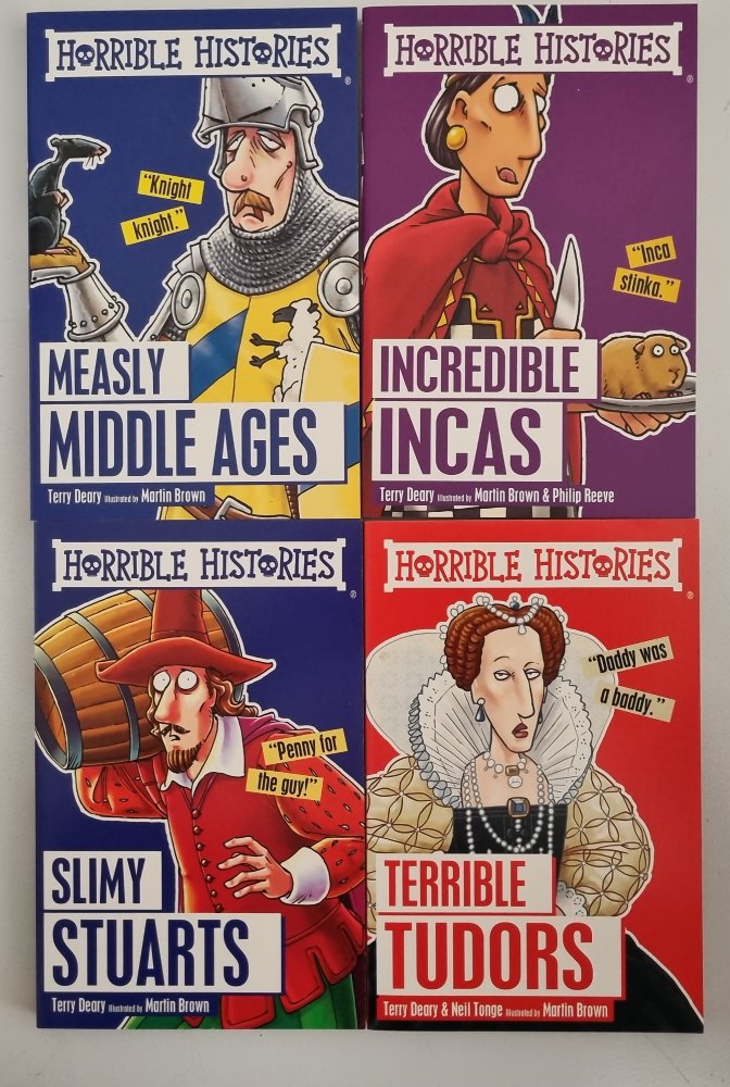 Horrible Histories - Blood-Curdling Box of Books (20)