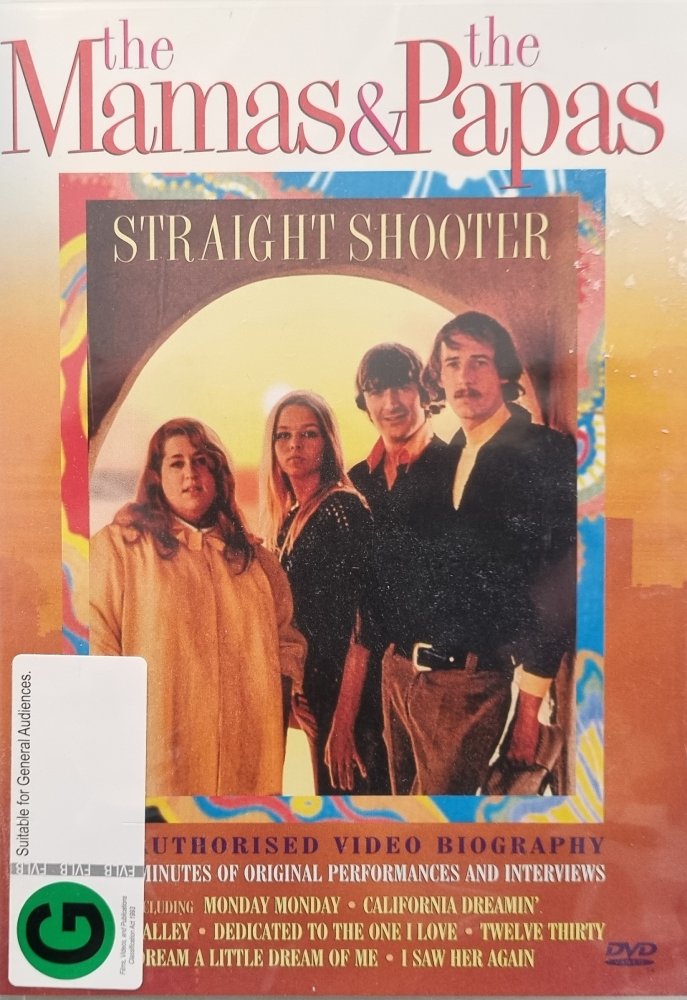 The Mamas and the Papas: Straight Shooter (DVD) Brand New