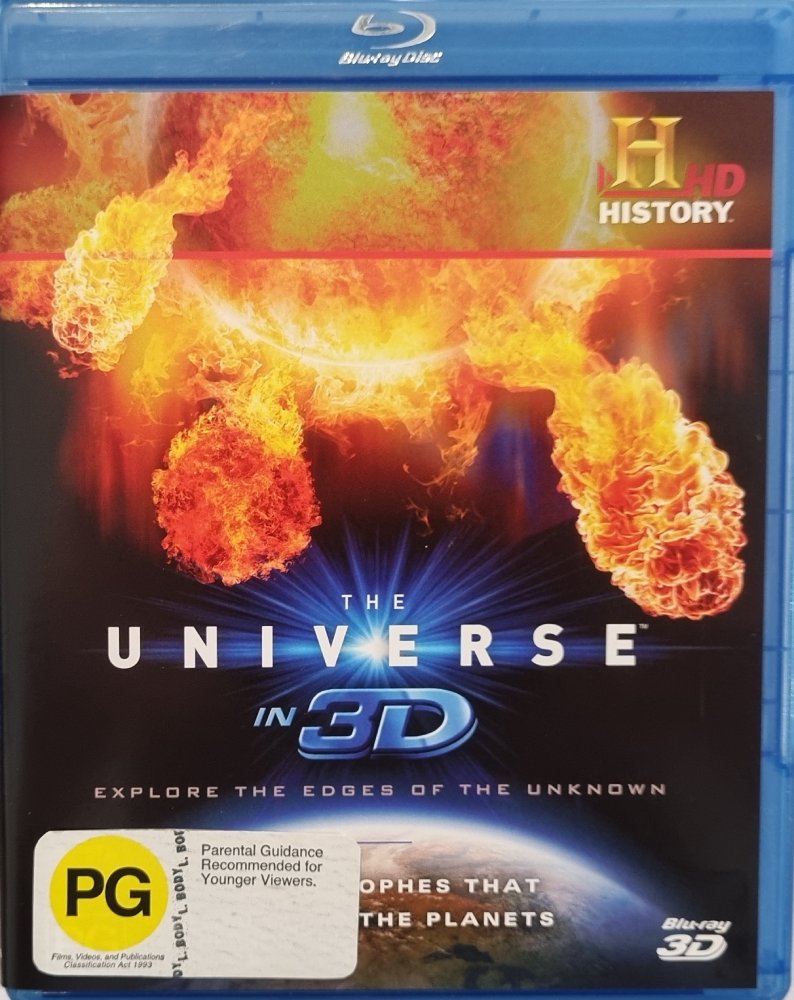 The Universe in 3D - Catastrophes That Changed the Planets (Blu Ray)