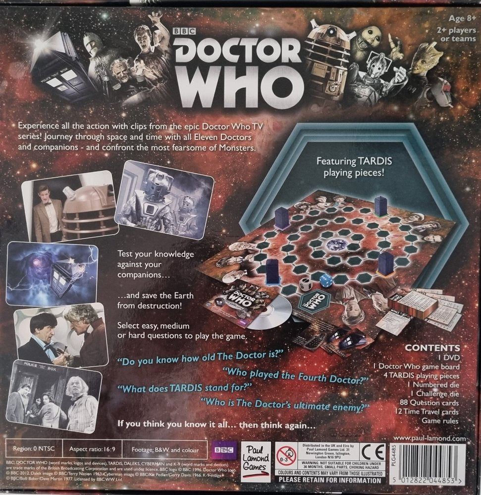 Doctor Who DVD Board Game