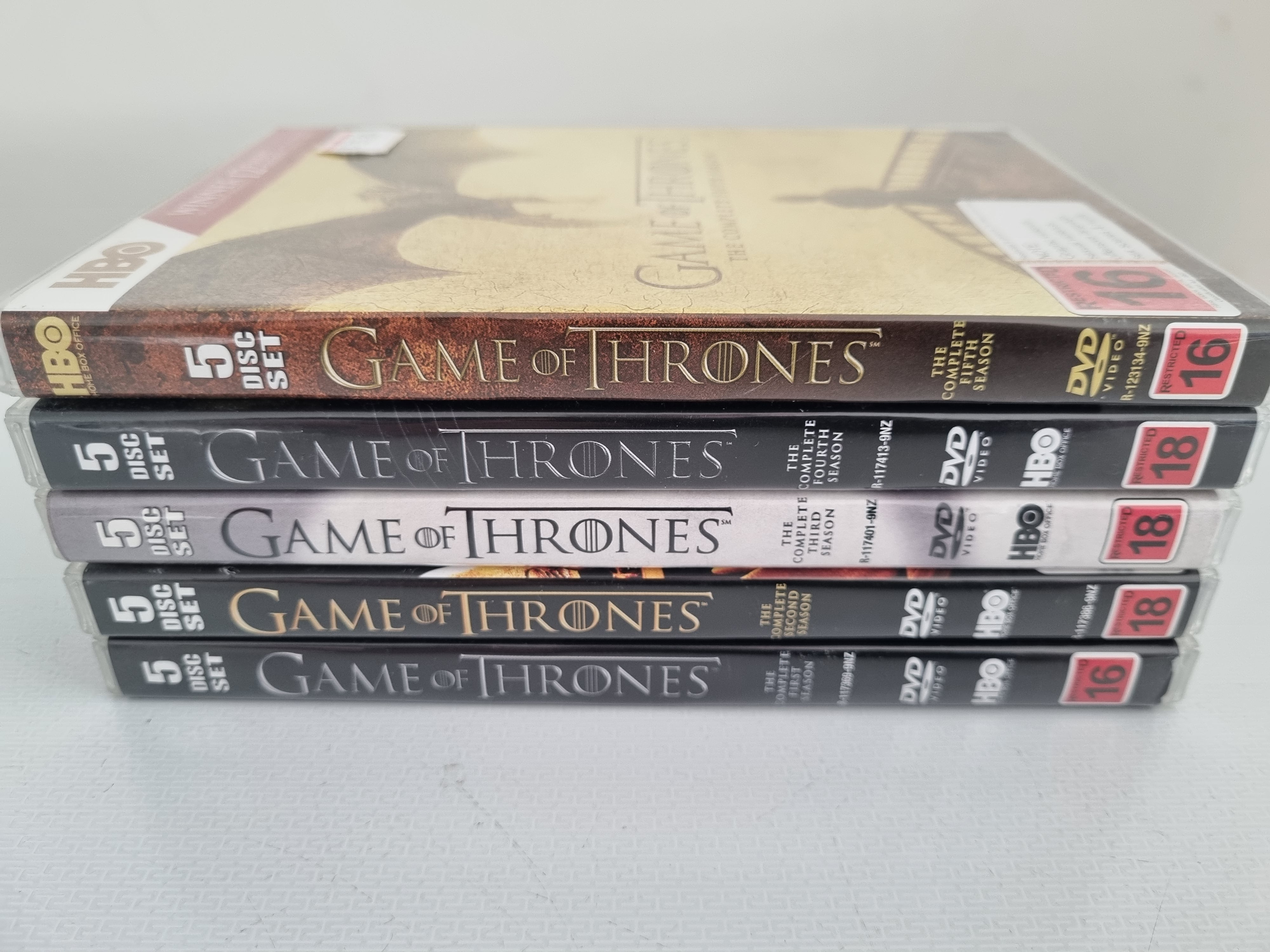 Game of Thrones: Seasons 1, 2, 3, 4, 5 (DVD)