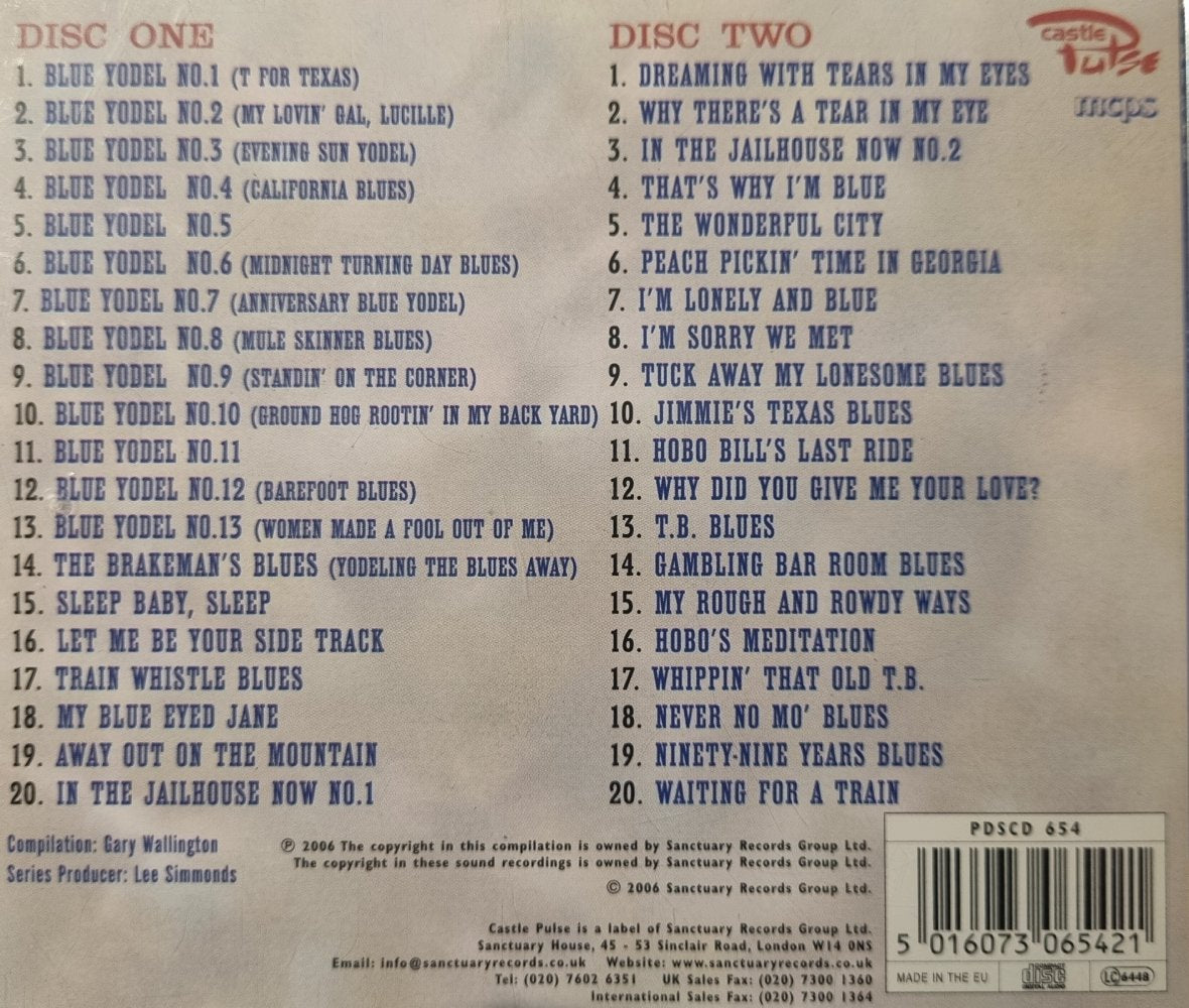 Jimmie Rodgers - Country Music Legends (CD)