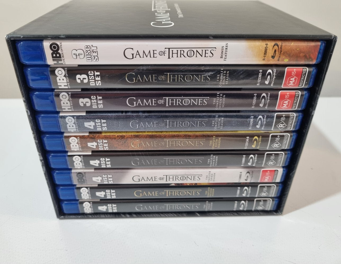 Game of Thrones: The Complete Series 1-8 (Blu Ray)