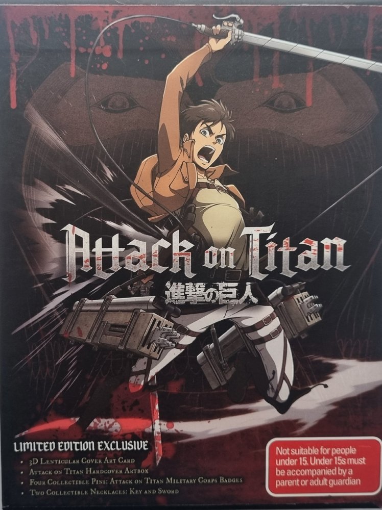 Attack on Titan: Collection 1 Limited Edition- 2013 (Blu Ray)