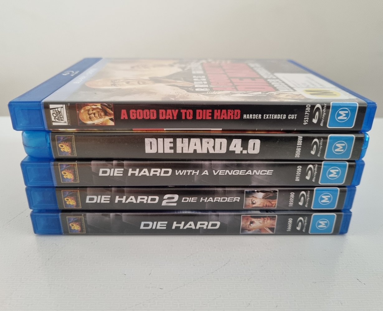 Die Hard 1-5: Five Movie Collection - 1988 (Blu Ray)