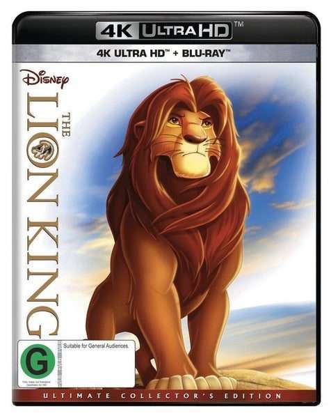The Lion King 1994 4K UHD Ultimate Collector's Edition