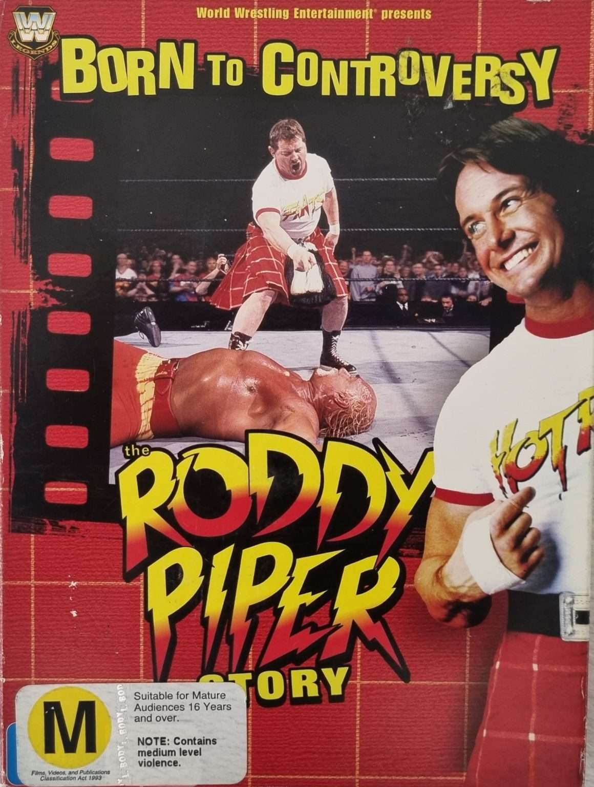 WWE: Born to Controversy - The Roddy Piper Story 3 Disc Set