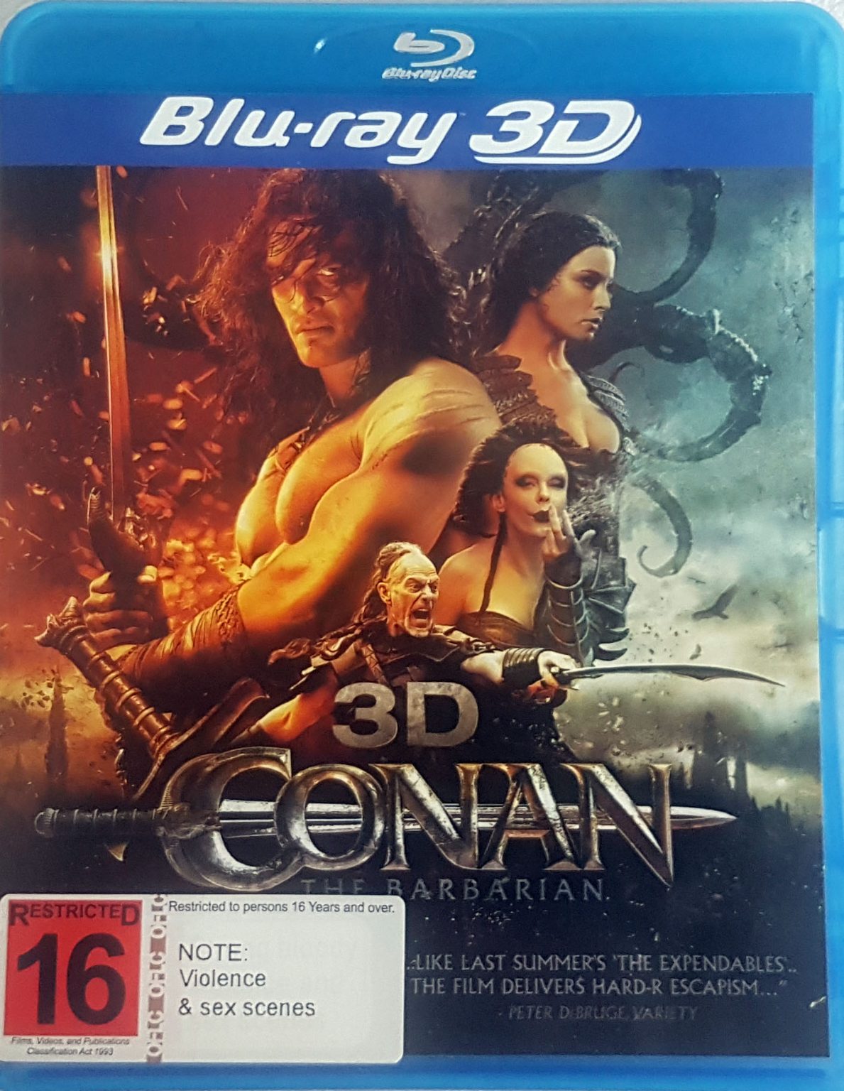 Conan the Barbarian 3D (Blu Ray) + 2D