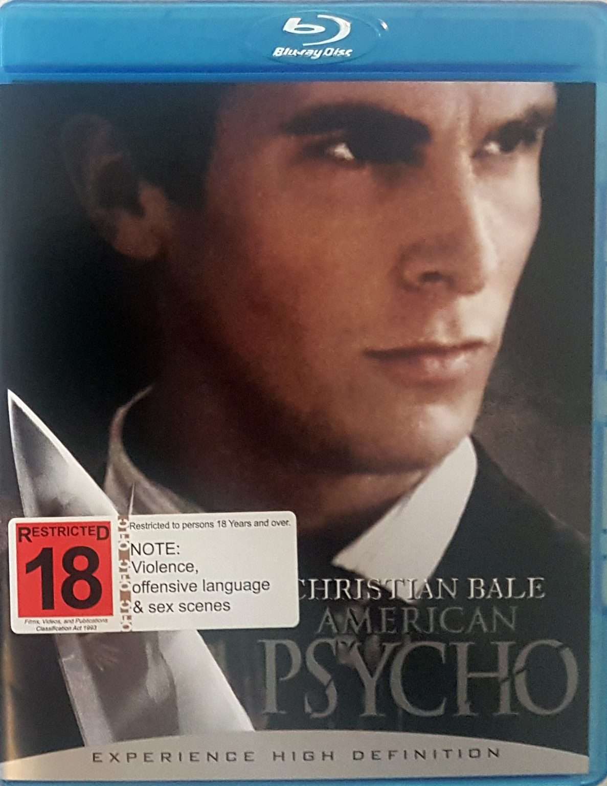 American Psycho Blu Ray