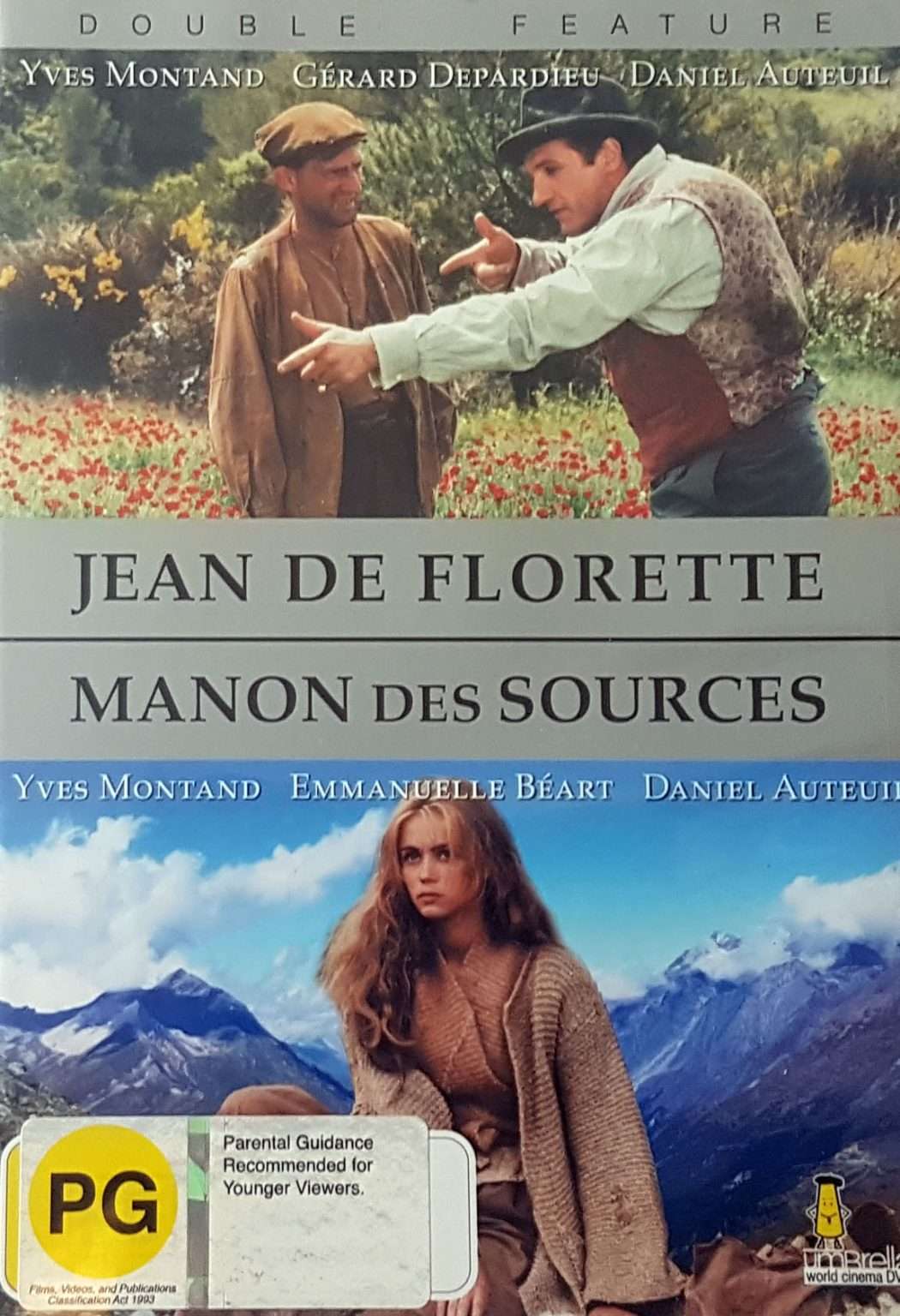 Jean De Florette / Manon Des Sources - Double Feature