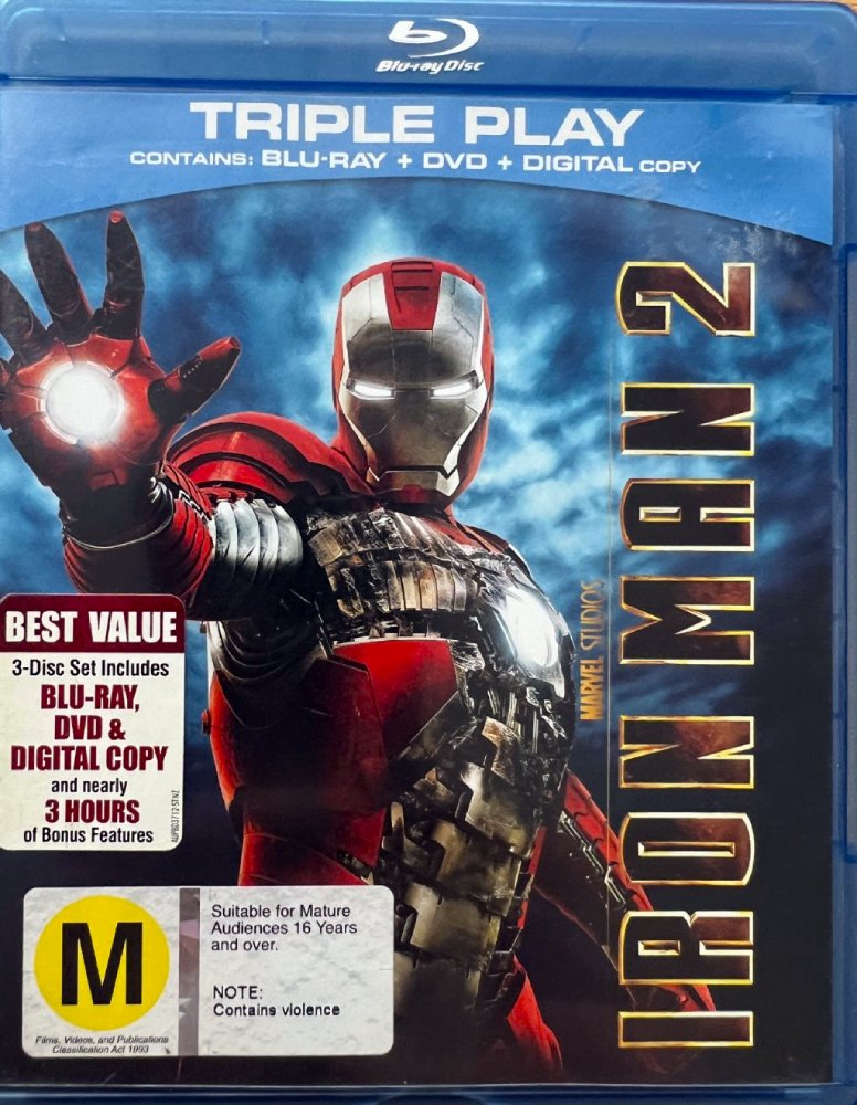 Iron Man 2 - 2010 (Blu Ray)