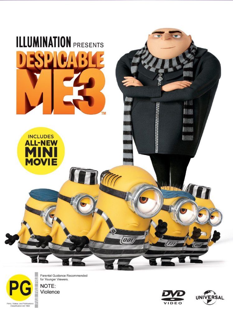 Despicable Me 3 (DVD)