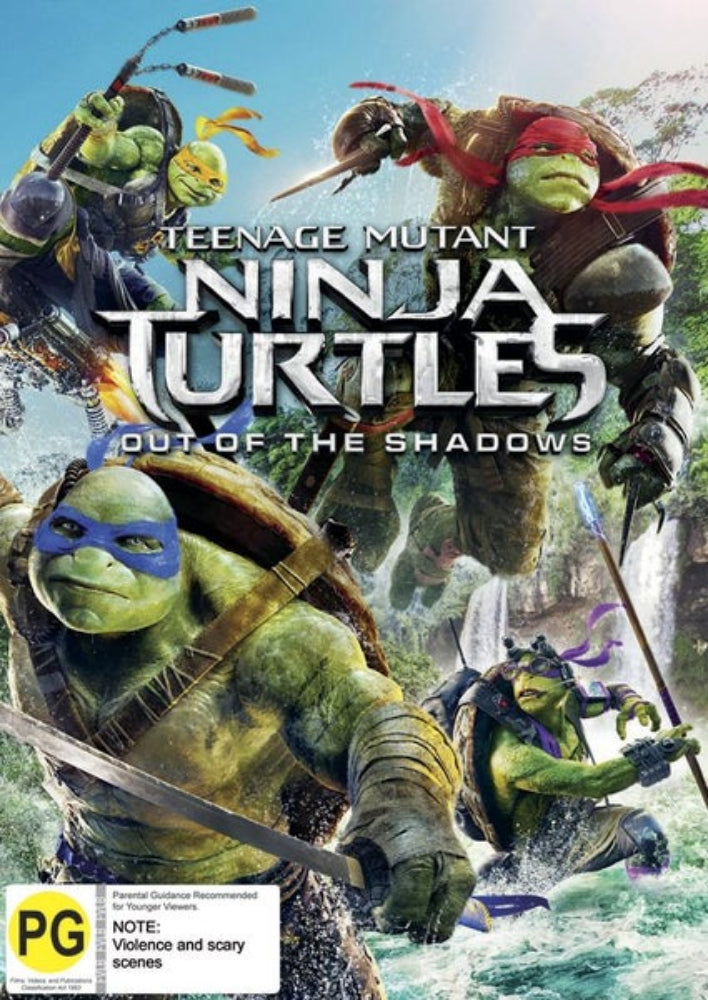 Teenage Mutant Ninja Turtles: Out of the Shadows - 2016 (DVD)