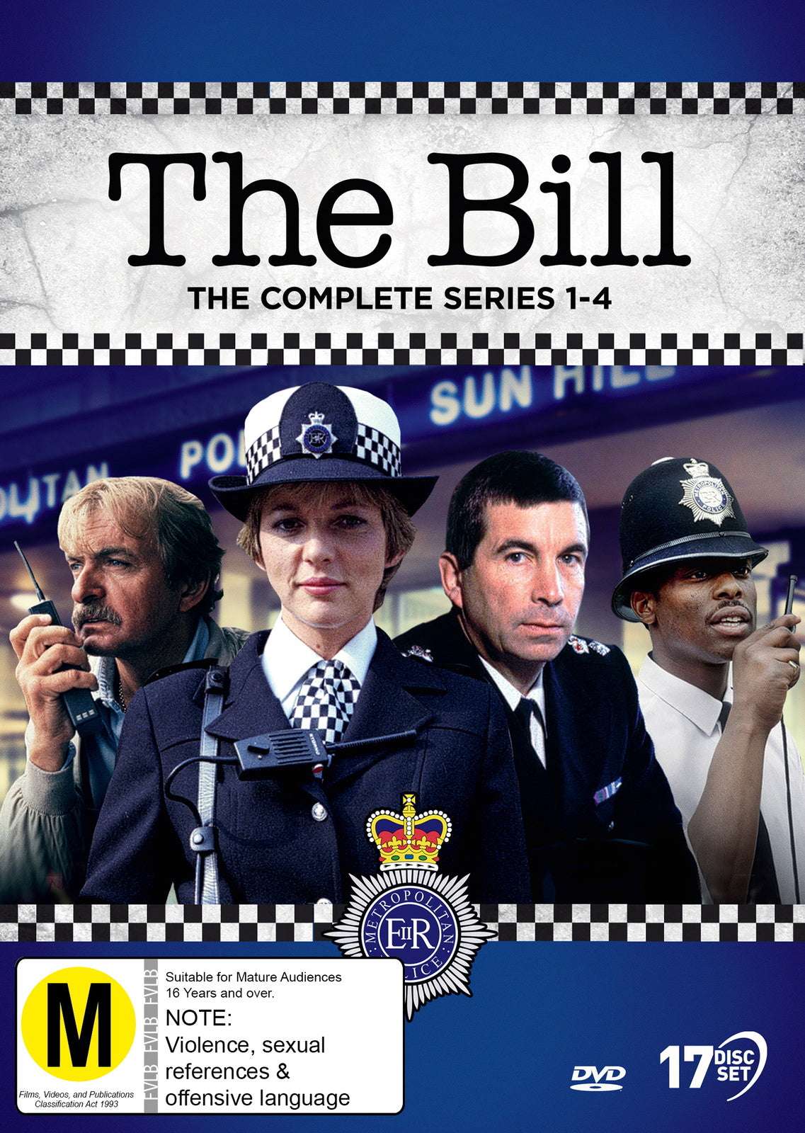 The Bill Complete Series 1-4 - 17 Discs DVD