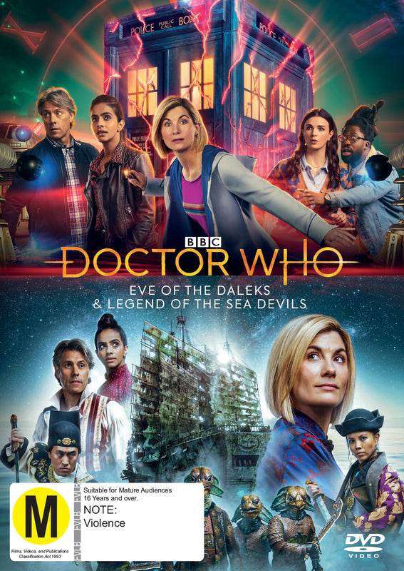 Doctor Who: Eve of the Daleks & Legend of the Sea Devils