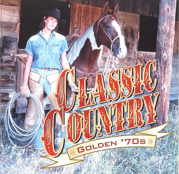 Various : Classic Country Golden '70s (2xCD, Comp)