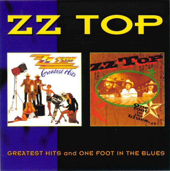 ZZ Top : Greatest Hits and One Foot In The Blues (2xCD, Album, Comp, RE)