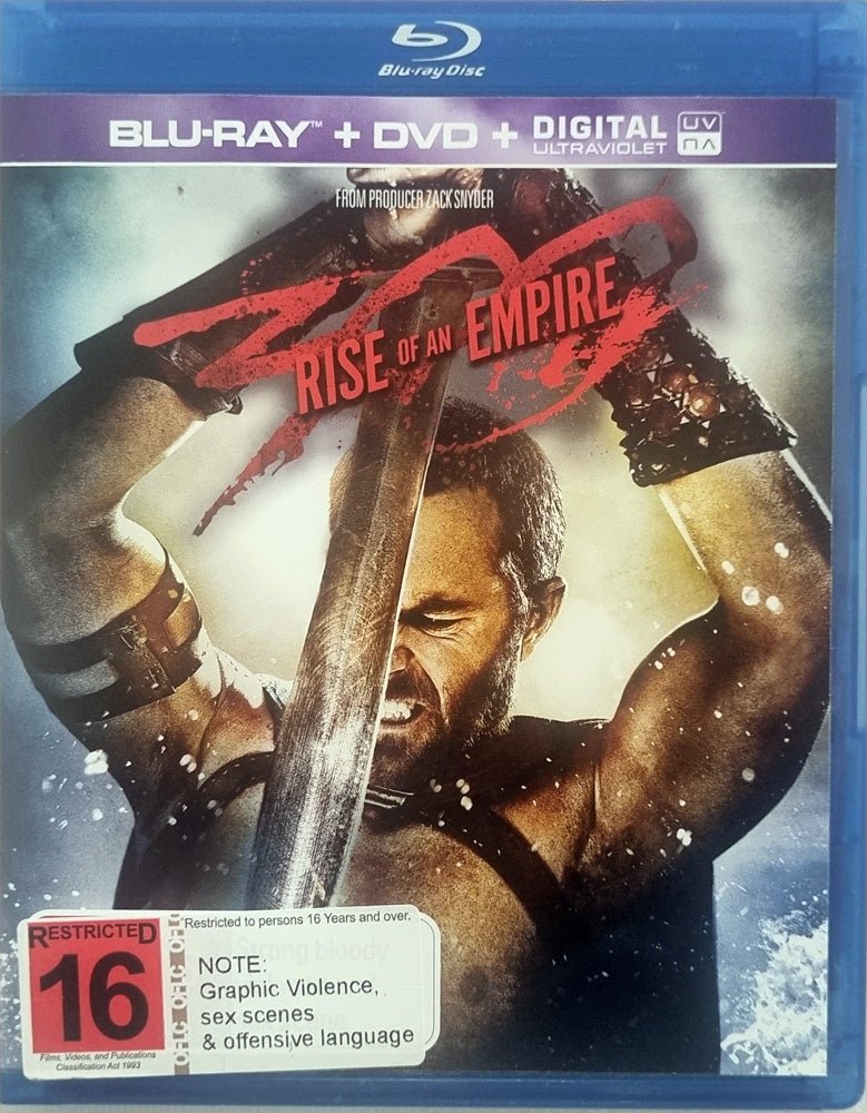 300: Rise of an Empire (Blu Ray) + DVD - 2014 - Vinyl Kitchen