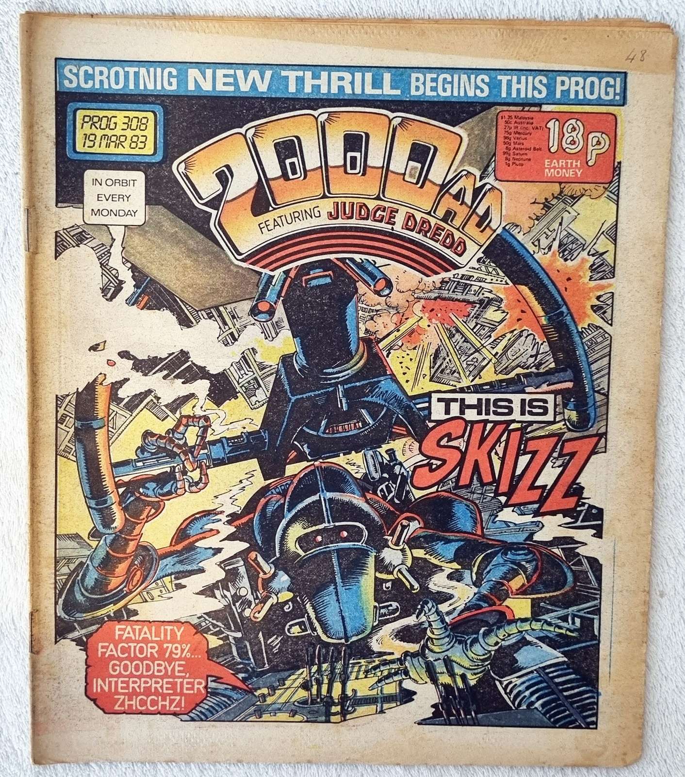 2000 AD Prog #308 Default Title